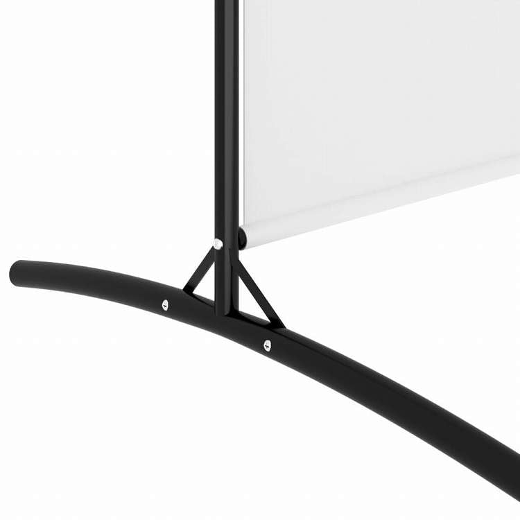 vidaXL 2枚組パネル 間仕切り ホワイト 348x180 cm 布製家具 間仕切り(代引不可)
