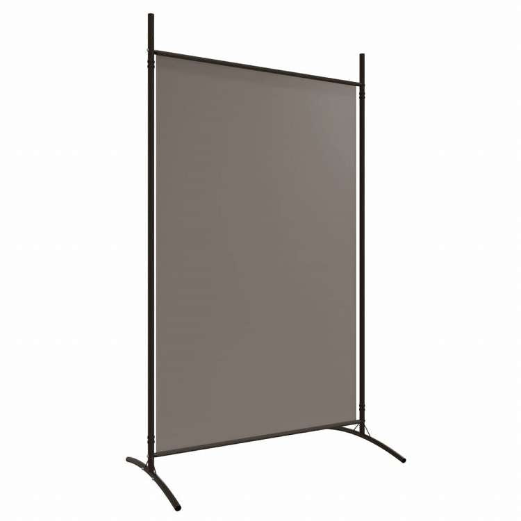 vidaXL 2枚組パネル 間仕切り アントラシート 348x180 cm ファブリック家具 間仕切り(代引不可)