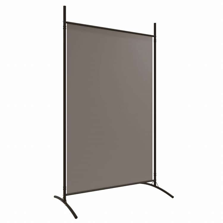 vidaXL 4枚パネル 間仕切り アントラシート 525x180cm 布張り家具 間仕切り(代引不可)