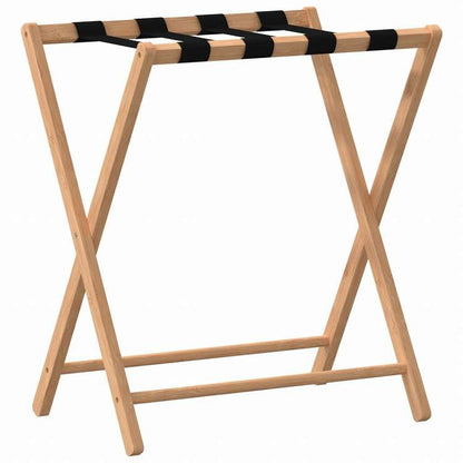 vidaXL 荷物ラック 68.5x38x58 cm 竹製スーツケース&かばん 旅行用鞄用品 Luggage Racks & Stands(代引不可)