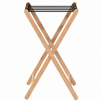vidaXL 荷物ラック 68.5x38x58 cm 竹製スーツケース&かばん 旅行用鞄用品 Luggage Racks & Stands(代引不可)