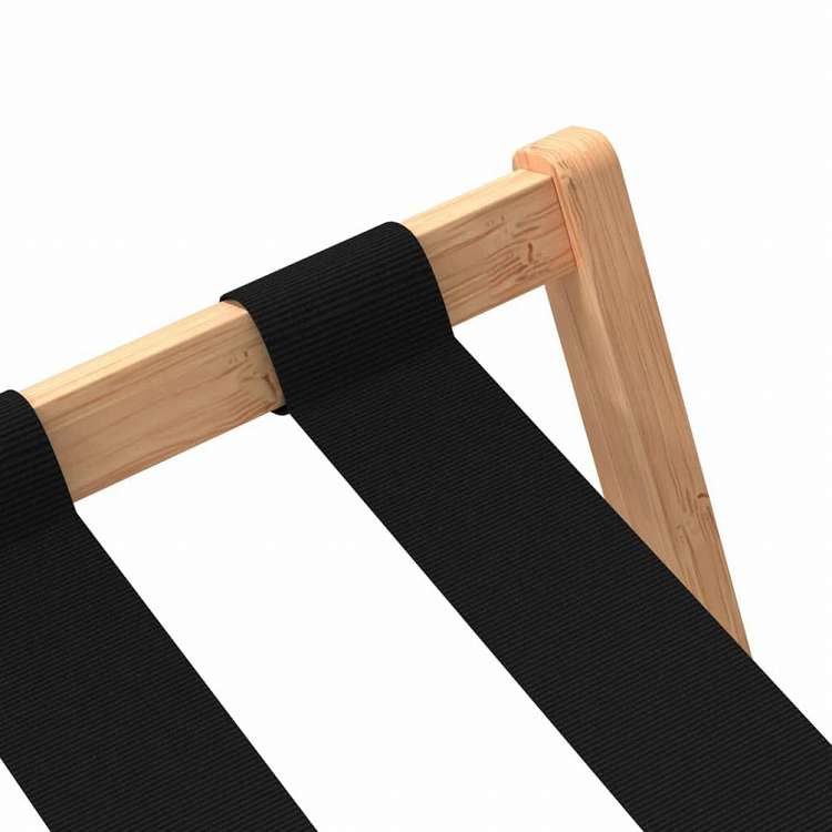 vidaXL 荷物ラック 68.5x38x58 cm 竹製スーツケース&かばん 旅行用鞄用品 Luggage Racks & Stands(代引不可)