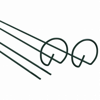 vidaXL 園芸支柱 20点 グリーン 91cm スチール製ホーム&ガーデン 芝&ガーデン ガーデニング 植物用ケージ・支柱(代引不可)