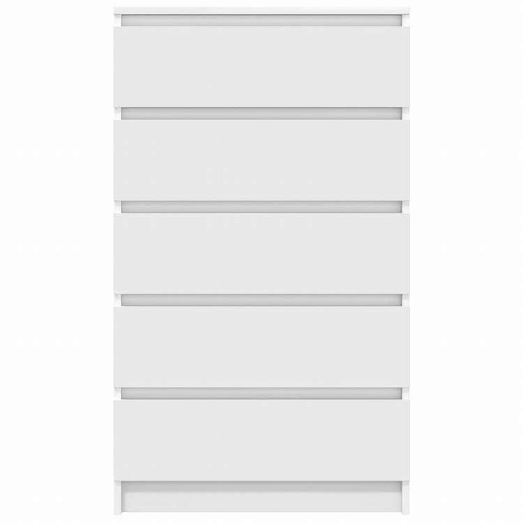 vidaXL 引き出しキャビネット ホワイト 60x36x103cm エンジニアリングウッド家具 キャビネット&収納 サイドボード(代引不可)