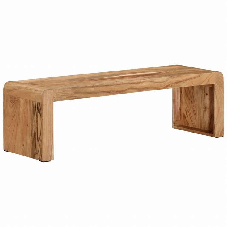 vidaXL テレビ台 110x33x33 cm アカシア無垢材家具 AVラック・テレビ台(代引不可)