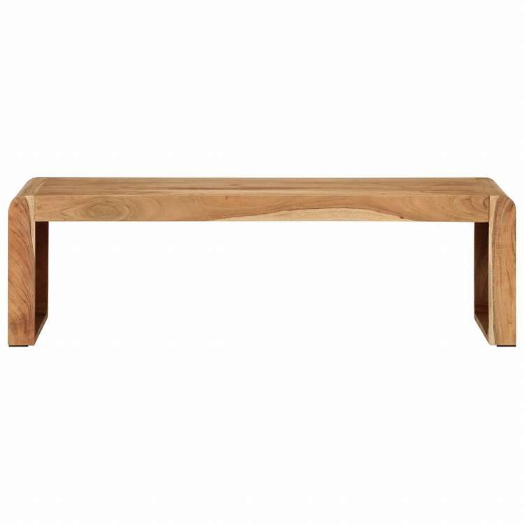 vidaXL テレビ台 110x33x33 cm アカシア無垢材家具 AVラック・テレビ台(代引不可)
