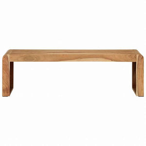 vidaXL テレビ台 110x33x33 cm アカシア無垢材家具 AVラック・テレビ台(代引不可)