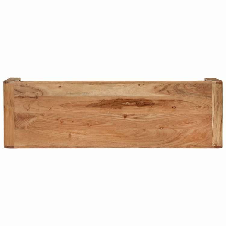 vidaXL テレビ台 110x33x33 cm アカシア無垢材家具 AVラック・テレビ台(代引不可)