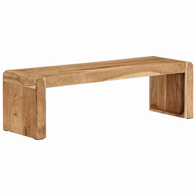 vidaXL テレビ台 110x33x33 cm アカシア無垢材家具 AVラック・テレビ台(代引不可)