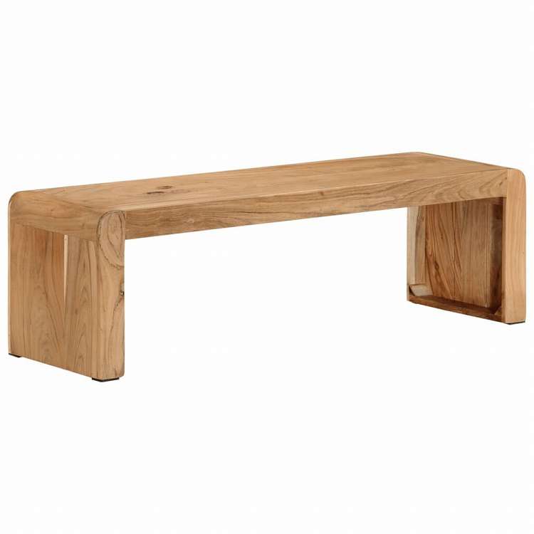 vidaXL テレビ台 110x33x33 cm アカシア無垢材家具 AVラック・テレビ台(代引不可)