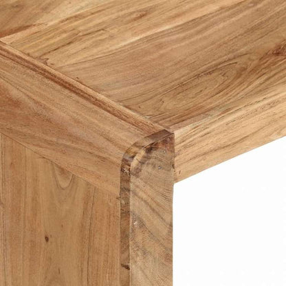 vidaXL コーヒーテーブル 110x55x35 cm アカシア無垢材家具 テーブル アクセントテーブル コーヒーテーブル(代引不可)