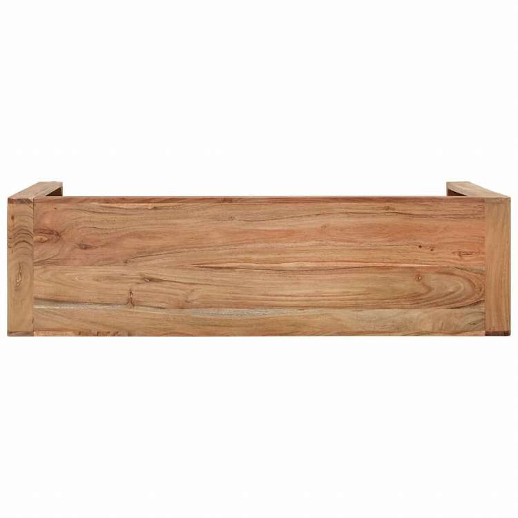 vidaXL コンソールテーブル 110x30x76cm アカシア無垢材家具 テーブル アクセントテーブル エンドテーブル(代引不可)