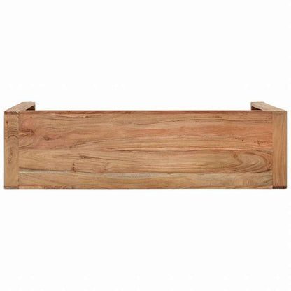 vidaXL コンソールテーブル 110x30x76cm アカシア無垢材家具 テーブル アクセントテーブル エンドテーブル(代引不可)