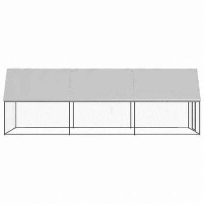 vidaXL 屋外鶏小屋 2x6x2m 亜鉛メッキ鋼製動物&ペット用品 ペット用品 小動物用品 小動物 飼育・ケージ(代引不可)