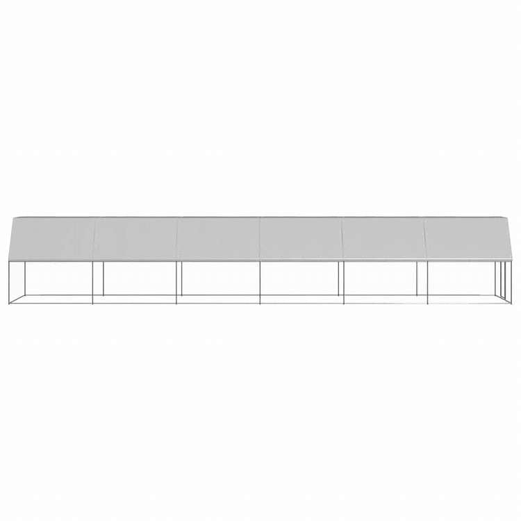 vidaXL 屋外鶏小屋 2x12x2m 亜鉛メッキ鋼製動物&ペット用品 ペット用品 小動物用品 小動物 飼育・ケージ(代引不可)