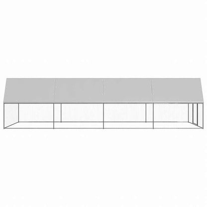 vidaXL 屋外鶏小屋 3x8x2m 亜鉛メッキ鋼製Animals & Pet Supplies ペット用品 小動物用品 小動物 飼育・ケージ(代引不可)