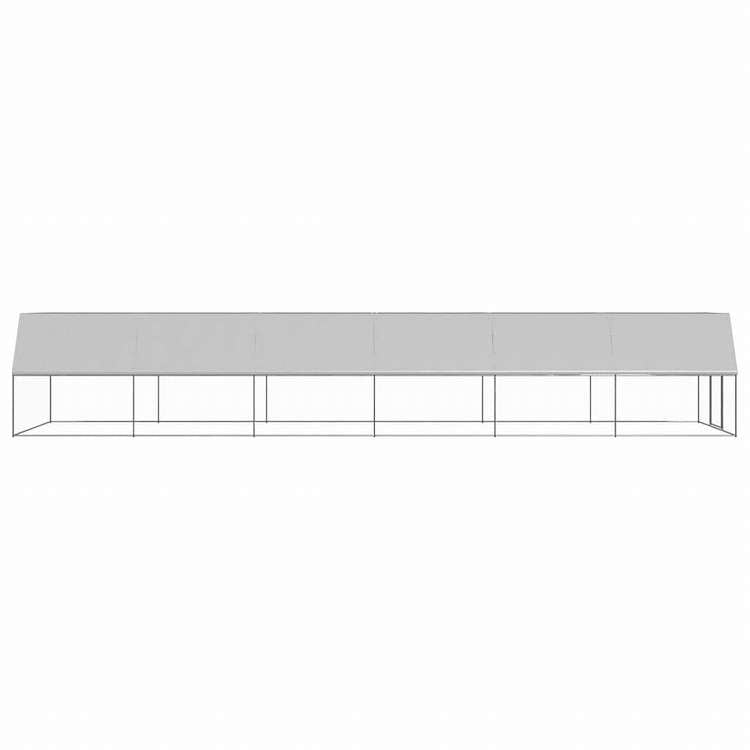 vidaXL 屋外鶏小屋 3x12x2m 亜鉛メッキ鋼製動物&ペット用品 ペット用品 小動物用品 小動物 飼育・ケージ(代引不可)