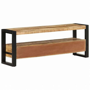 vidaXL テレビキャビネット 120x30x45 cm マンゴー無垢材家具 AVラック・テレビ台(代引不可)