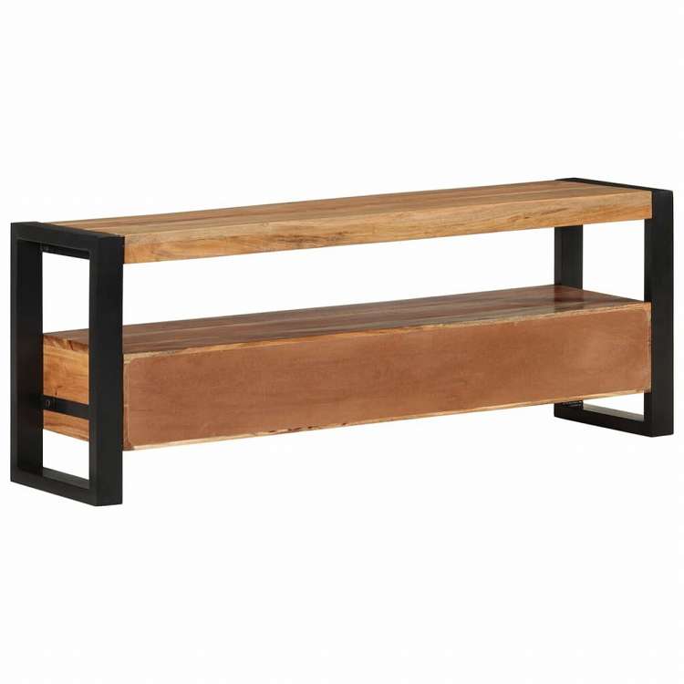 vidaXL テレビキャビネット 120x30x45 cm アカシア無垢材家具 AVラック・テレビ台(代引不可)