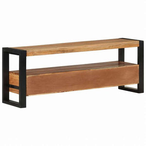 vidaXL テレビキャビネット 120x30x45 cm アカシア無垢材家具 AVラック・テレビ台(代引不可)