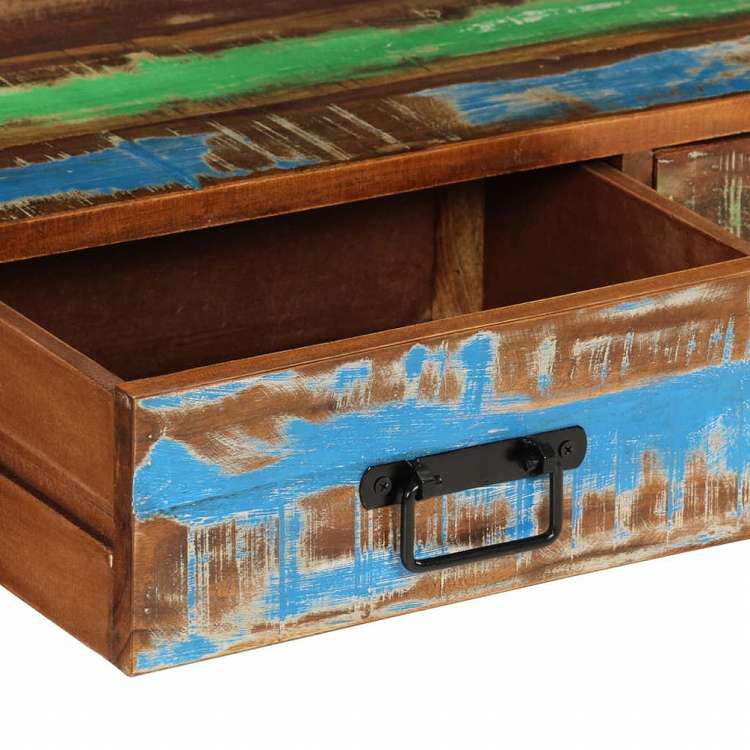 vidaXL テレビキャビネット 120x30x45 cm 再生無垢材家具 AVラック・テレビ台(代引不可)