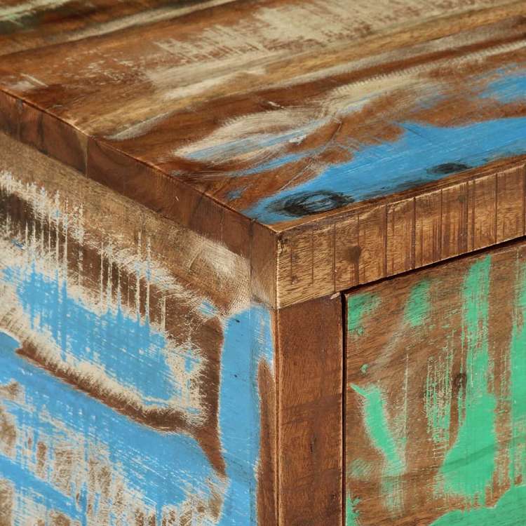 vidaXL テレビスタンド 無垢の再生木材家具 AVラック・テレビ台(代引不可)