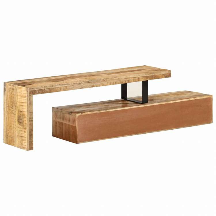 vidaXL テレビスタンド マンゴー無垢材家具 AVラック・テレビ台(代引不可)