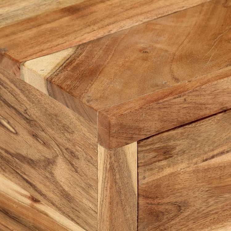 vidaXL テレビスタンド アカシア無垢材家具 AVラック・テレビ台(代引不可)