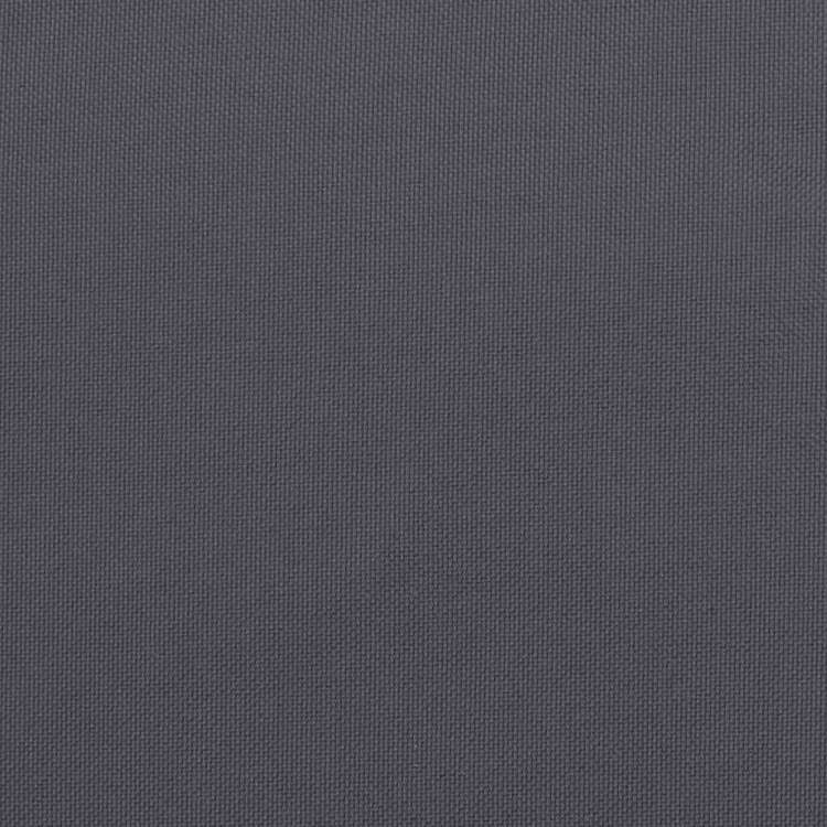 vidaXL ガーデンハイバックチェア クッション 6点 アントラシート 120x50x7 cm ファブリックホーム&ガーデン デコレーション チェア・ソファクッション(代引不可)