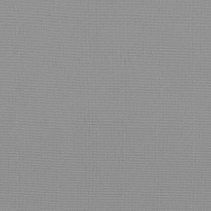 vidaXL ガーデンハイバックチェア クッション 4点 グレー 120x50x7 cm ファブリックホーム&ガーデン デコレーション チェア・ソファクッション(代引不可)