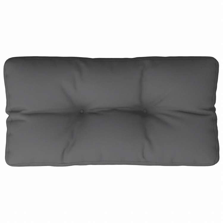vidaXL パレットクッション アントラシート 70x40x12 cm ファブリックホーム&ガーデン デコレーション チェア・ソファクッション(代引不可)