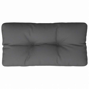 vidaXL パレットクッション アントラシート 70x40x12 cm ファブリックホーム&ガーデン デコレーション チェア・ソファクッション(代引不可)