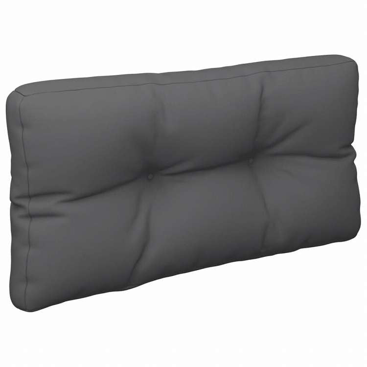 vidaXL パレットクッション アントラシート 70x40x12 cm ファブリックホーム&ガーデン デコレーション チェア・ソファクッション(代引不可)