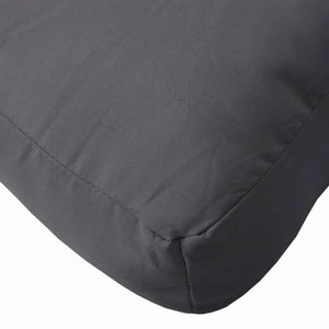 vidaXL パレットクッション アントラシート 70x40x12 cm ファブリックホーム&ガーデン デコレーション チェア・ソファクッション(代引不可)
