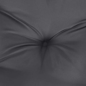 vidaXL パレットクッション アントラシート 70x40x12 cm ファブリックホーム&ガーデン デコレーション チェア・ソファクッション(代引不可)