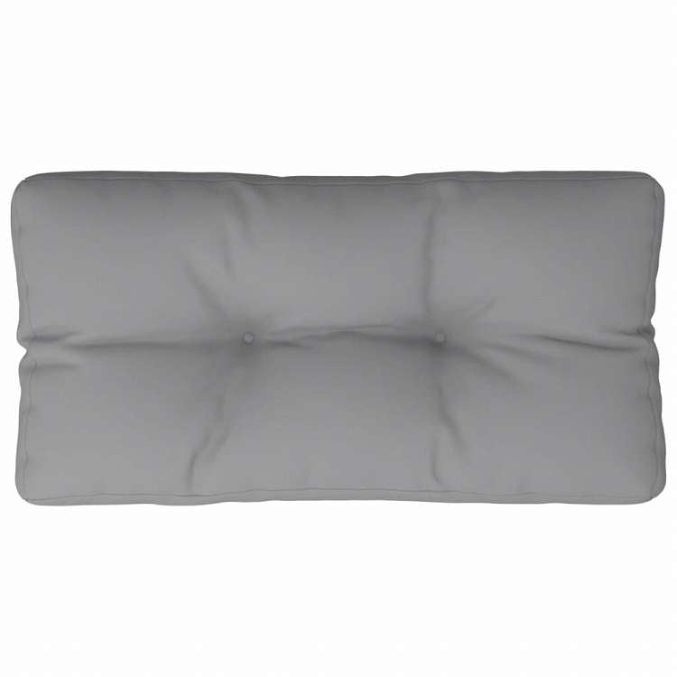 vidaXL パレットクッション グレー 70x40x12 cm ファブリックホーム&ガーデン デコレーション チェア・ソファクッション(代引不可)