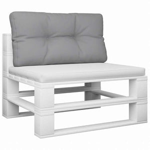 vidaXL パレットクッション グレー 70x40x12 cm ファブリックホーム&ガーデン デコレーション チェア・ソファクッション(代引不可)