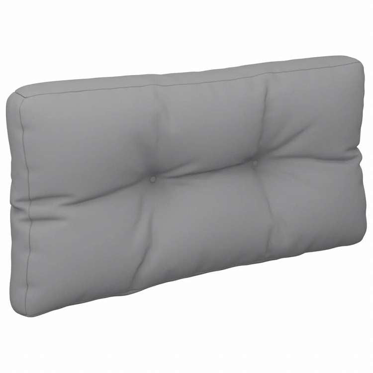 vidaXL パレットクッション グレー 70x40x12 cm ファブリックホーム&ガーデン デコレーション チェア・ソファクッション(代引不可)