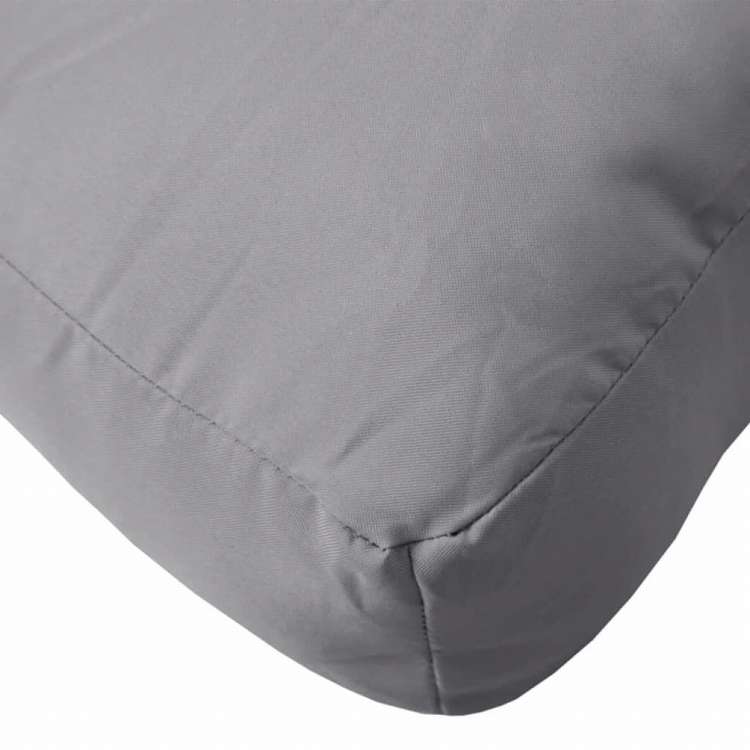 vidaXL パレットクッション グレー 70x40x12 cm ファブリックホーム&ガーデン デコレーション チェア・ソファクッション(代引不可)