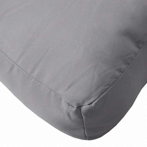 vidaXL パレットクッション グレー 70x40x12 cm ファブリックホーム&ガーデン デコレーション チェア・ソファクッション(代引不可)