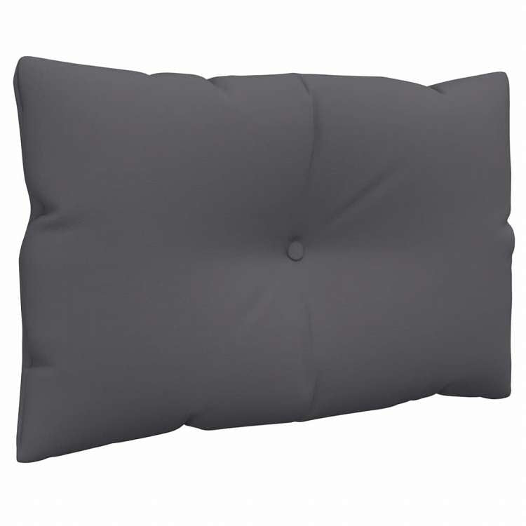 vidaXL パレットソファクッション 2点 アントラシート ファブリックホーム&ガーデン デコレーション チェア・ソファクッション(代引不可)