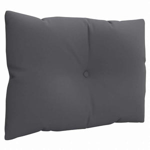 vidaXL パレットソファクッション 3点 アントラシート ファブリックホーム&ガーデン デコレーション チェア・ソファクッション(代引不可)