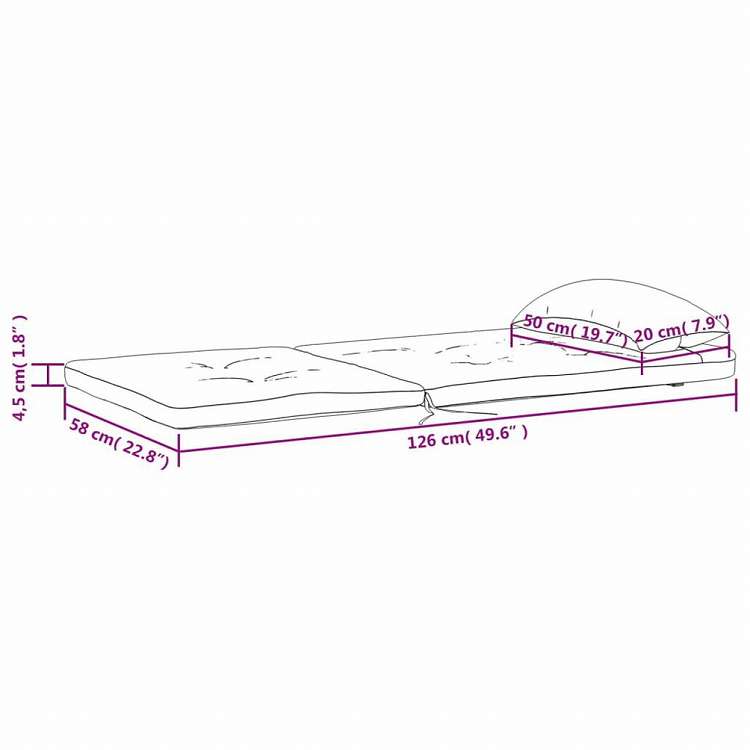 vidaXL アディロンダックチェアクッション 2点 アントラシート オックスフォード ファブリックホーム&ガーデン デコレーション チェア・ソファクッション(代引不可)