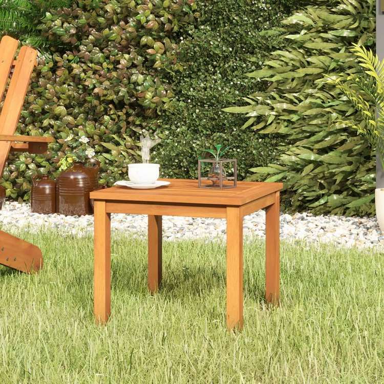 vidaXL コーヒーテーブル 40x40x36 cm アカシア無垢材家具 アウトドア家具 アウトドアテーブル(代引不可)