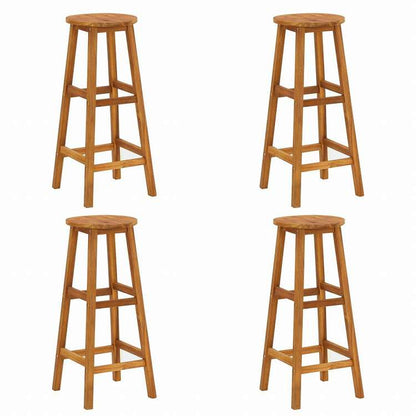 vidaXL ガーデンバーセット 5点セット アカシア無垢材家具 アウトドア家具 屋外家具セット(代引不可)