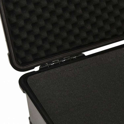 vidaXL ポータブルフライトケース ブラック 58x45x27 cm PPカメラ&光化学機器 カメラ&光化学アクセサリ カメラパーツ&アクセサリー カメラバッグ・ケース(代引不可)