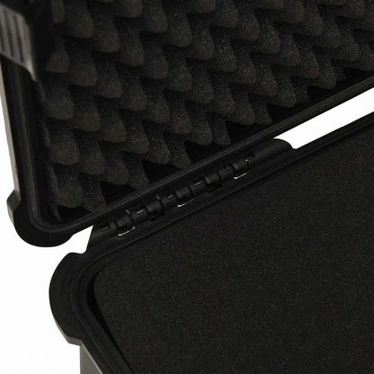 vidaXL ポータブルフライトケース ブラック 55x43x21 cm PPカメラ&光化学機器 カメラ&光化学アクセサリ カメラパーツ&アクセサリー カメラバッグ・ケース(代引不可)