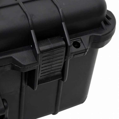 vidaXL ホイール付きフライトケース ブラック 63x50x23 cm PPスーツケース&かばん スーツケース(代引不可)