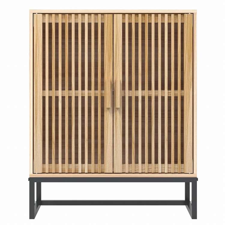 vidaXL サイドボード 60x30x75cm エンジニアリングウッド家具 キャビネット&収納 収納キャビネット・ロッカー(代引不可)