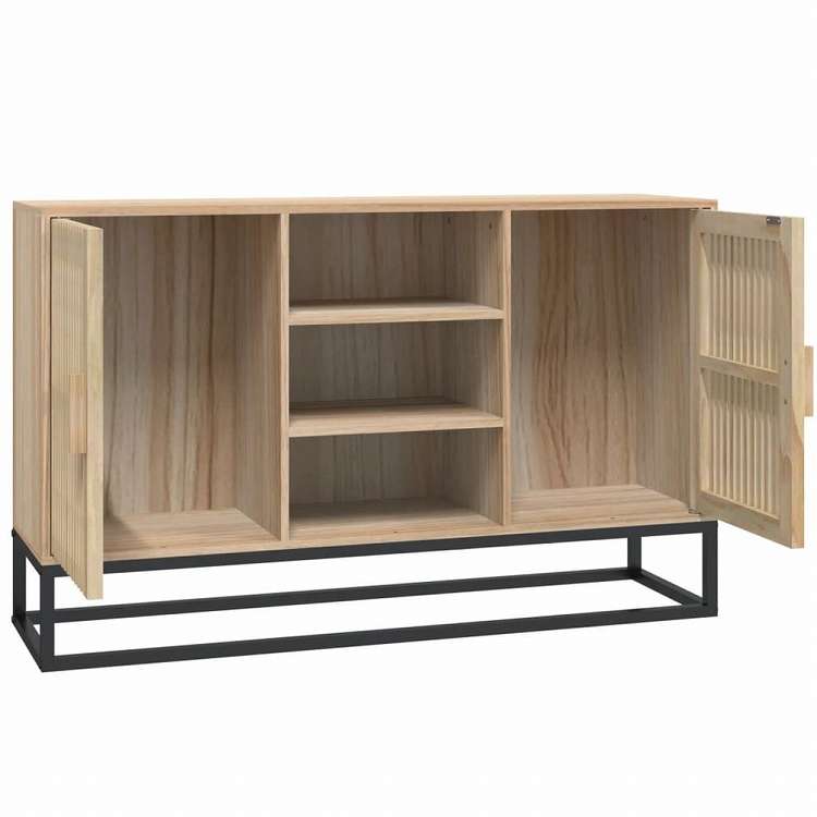 vidaXL サイドボード 105x30x65cm エンジニアリングウッド家具 キャビネット&収納 サイドボード(代引不可)